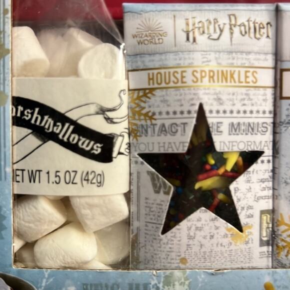 Harry Potter Hot Cocoa Bombs DIY Star Silicone Mold, Chocolate Wafers Sprinkles - Picture 4 of 11